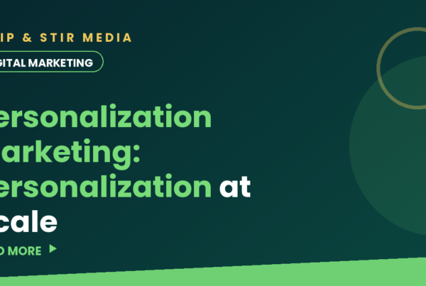 Personalization Marketing: Personalization at Scale